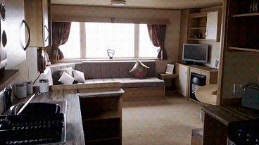 caravan front room